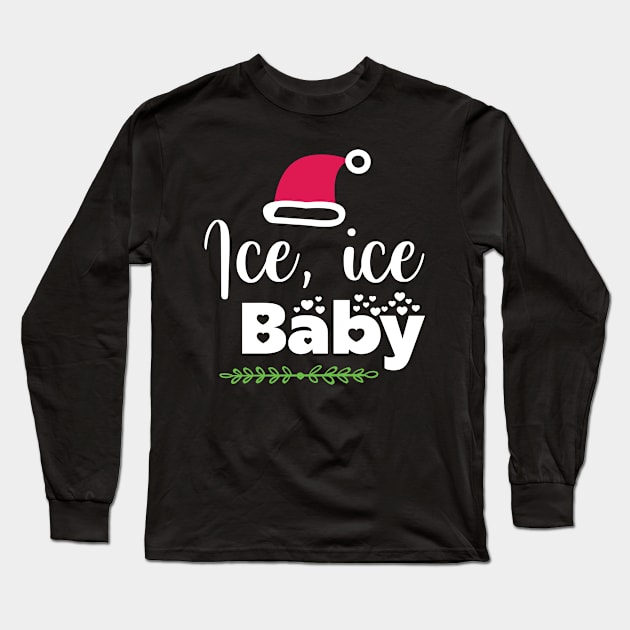 Ice, ice baby Long Sleeve T-Shirt by bob2ben